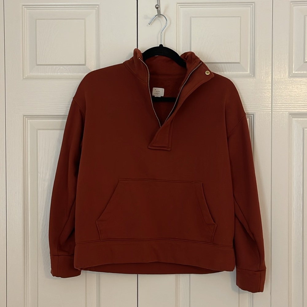Women's Quarter Zip Sweatshirt - A New Day XS